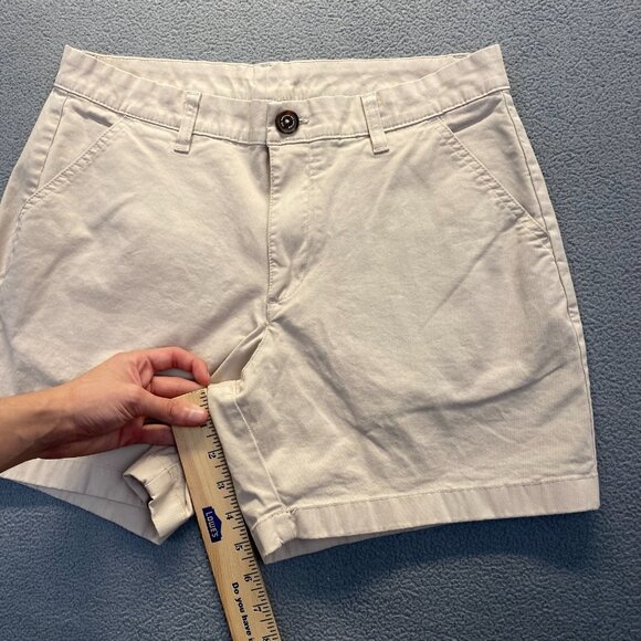 CHUBBIES Mens Shorts - Size 32 Beige khaki - stretch cotton - Picture 6 of 12